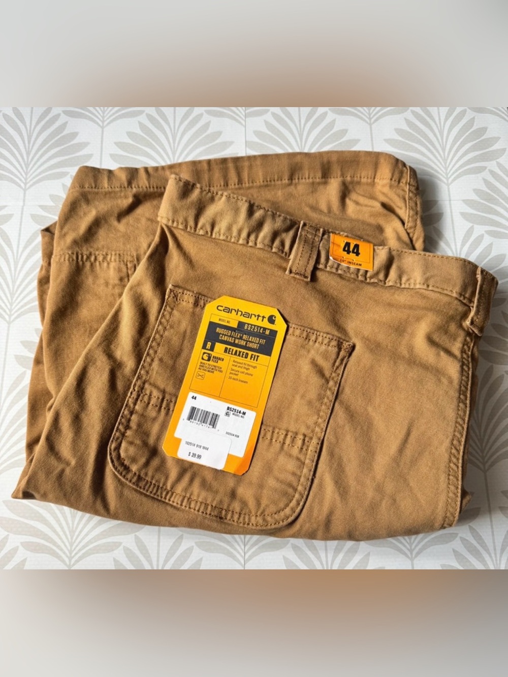 Carhartt Men's Relaxed Fit Cargo Shorts in Tan (S:44)